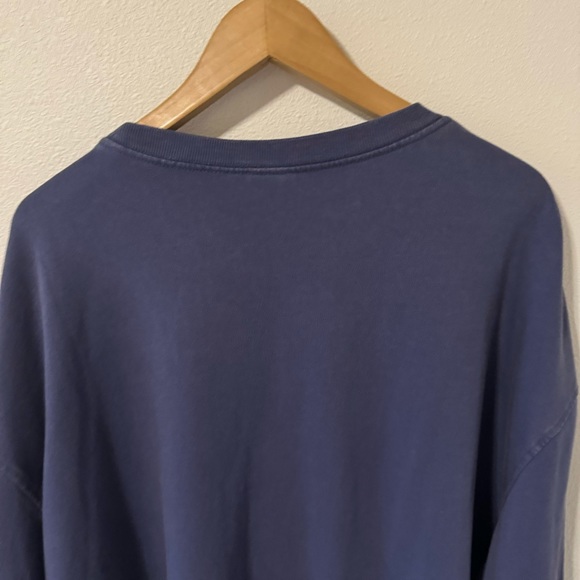 Disney Park Mickey Mouse Crewneck Sweatshirt Blue Retro Distressed Graphic-XL - Picture 7 of 11